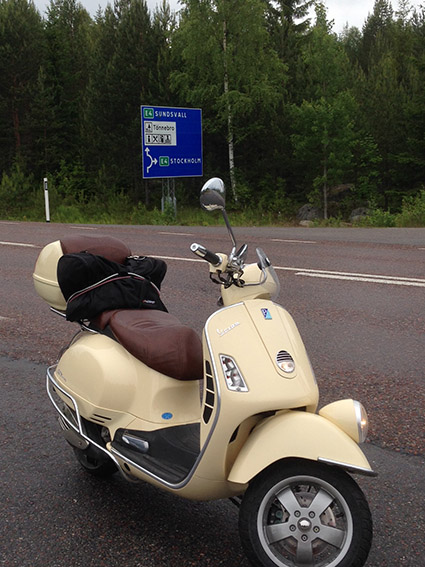 Bensträckare i Tönnebro.