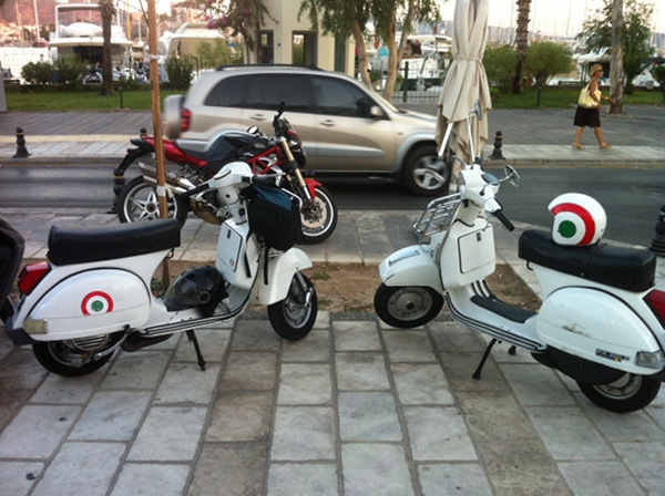 Piaggo Vespa PX 200 Bodrum Turkey